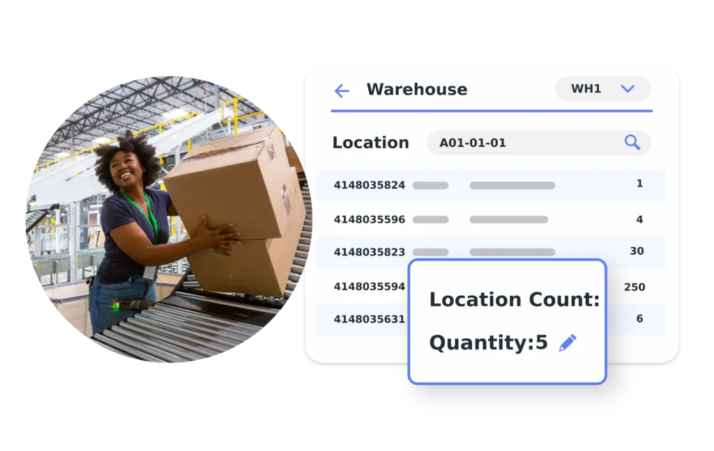 Features warehouse management